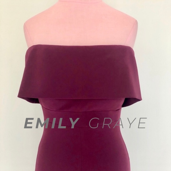 BHLDN Ember Dress in Wine Size 2 EUC - Picture 4 of 7